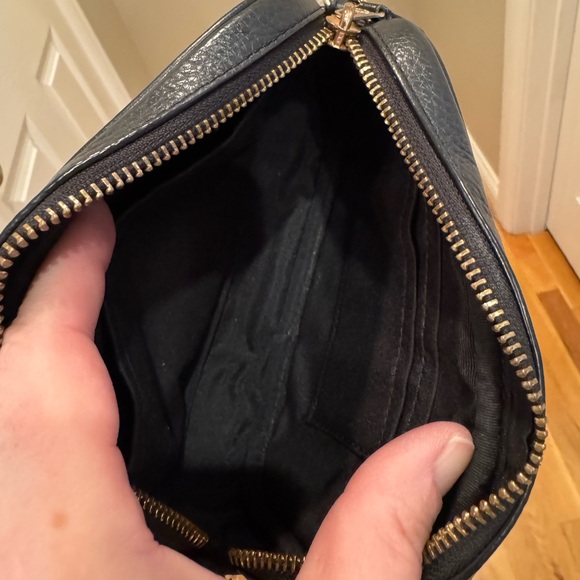 Coach - Mini Jamie Camera/Belt Bag - Black Pebbled Leather 2020- EUC - Picture 3 of 9